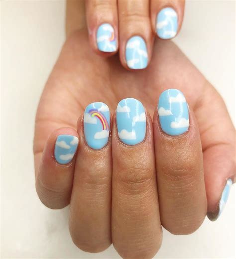 omg nails  instagram  cloud  nails beautiful nails