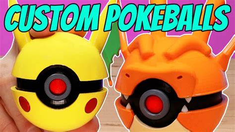 Pokemon Themed Pokeballs 3d Printed Youtube