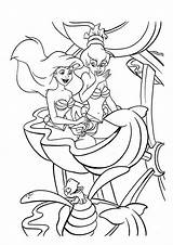 Ausmalbilder Arielle Sisters Meerjungfrau Colouring Princesas Amordepapeis Wonder sketch template
