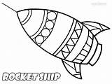Rocket Coloring Ship Pages Toy Printable Kids sketch template