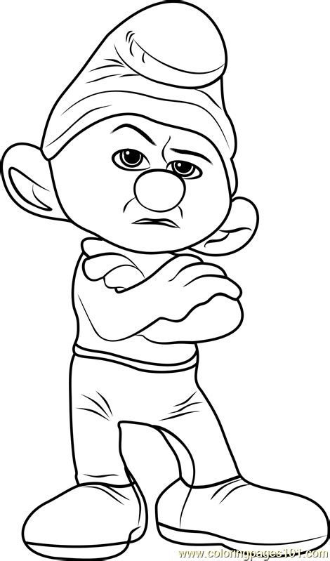 smurfs houses coloring pages coloring pages