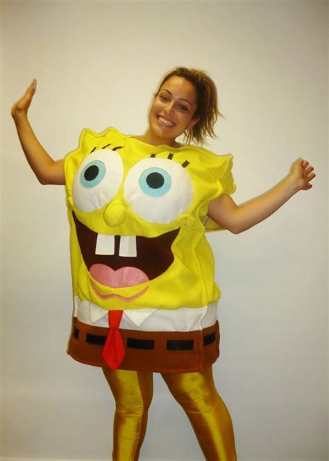 sponge bob costume no sew diy costumes photo hot sex picture