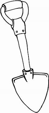 Shovel Cliparts Clipartix sketch template