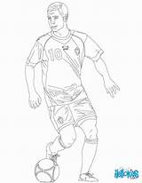 Neymar Coloring Pages Soccer Player Messi Players Suarez Printable Color Getcolorings Getdrawings Print Colorings sketch template