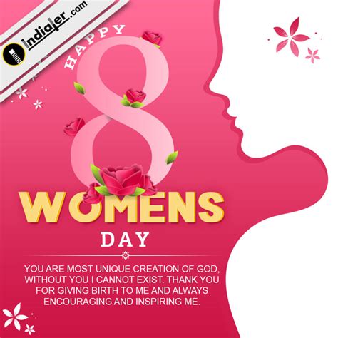 happy international womens day   card psd indiater