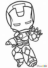 Iron Man Chibi Superheroes Coloring Avengers Pages Marvel Draw Drawing Cartoon Superhero Choose Board Lego Boys sketch template