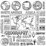 Deckblatt Geography Doodles Doodle Erdkunde Selber Schule Geografia Politik Geografie Seiten Cuadernos Crust Geology Zeichnen Hausaufgabenheft Schulmaterial sketch template
