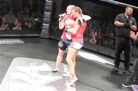 Ufc Fighter Suffers Major Boob Wardrobe Malfunction – Then Does This