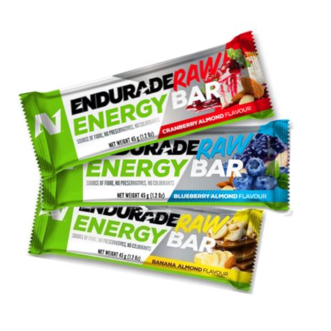 Endurade Raw Energy Bar 45g Hydratlantic