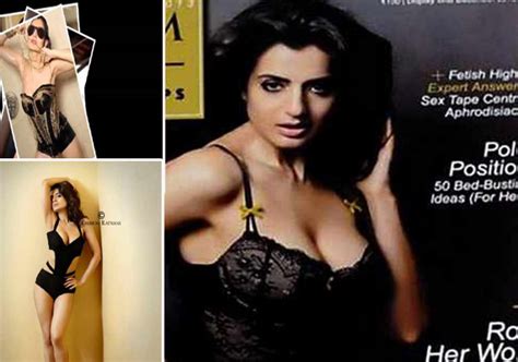 ameesha patel flaunts cleavage and much more on maxim photoshoot view