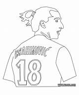 Zlatan Ibrahimovic Coloriage Stade Rennais Mockups sketch template