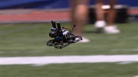fox sports  pioneered    drones   usfl broadcasts