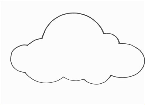 cloud template    printable cloud template   clip