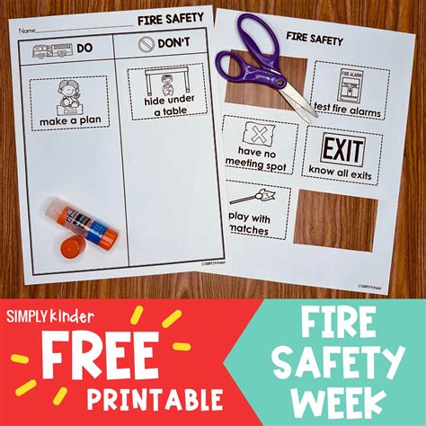 fire safety booklet printable   printable templates