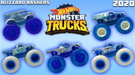 hot wheels monster trucks 1 64 hot wheels delivery blizzard bashers