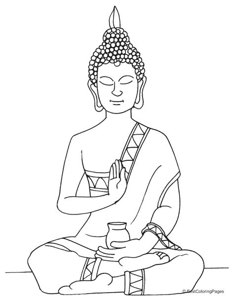 buddha coloring pages printable  getcoloringscom  printable