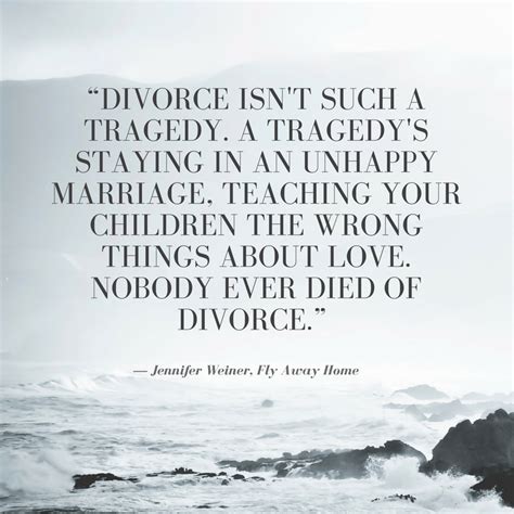 quote   divorce    real tragedy  divorced