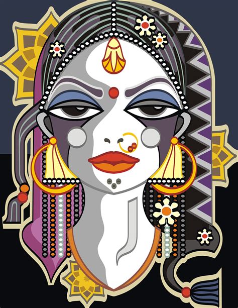 untitled indian folk art  behance