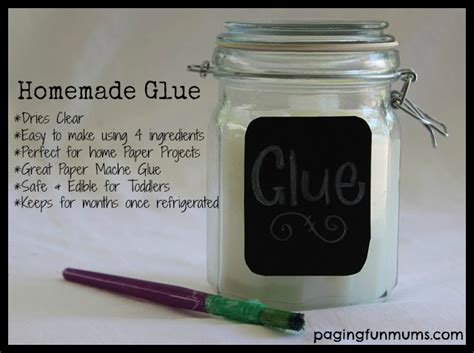 homemade glue