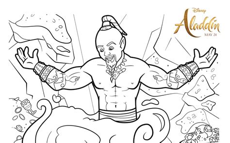 aladdin printable coloring pages  activities
