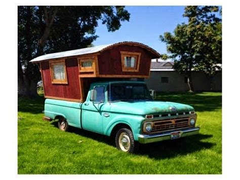 handmade gypsy camper on vintage ford truck truck camper hq