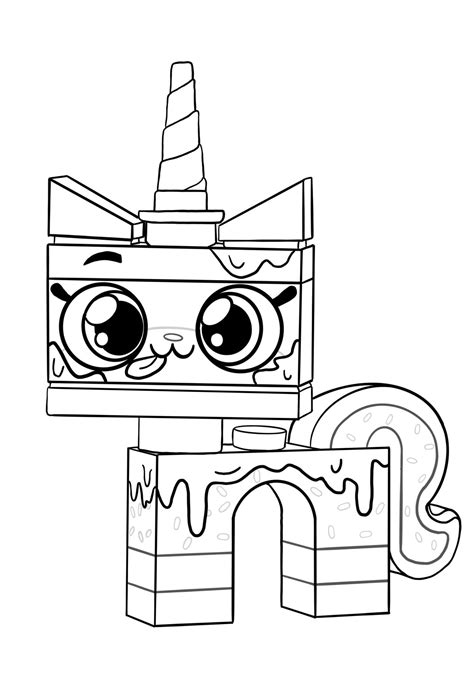 unikitty printable coloring pages lego  coloring pages lego porn