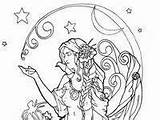Bing Coloring Exotic Fairy Pages sketch template