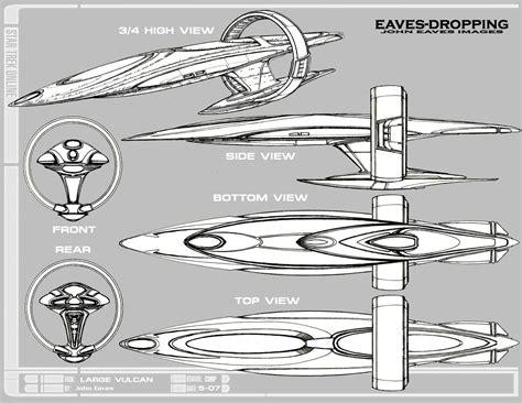 schematic   large vulcan ship  star trek enterprise rstarshipporn