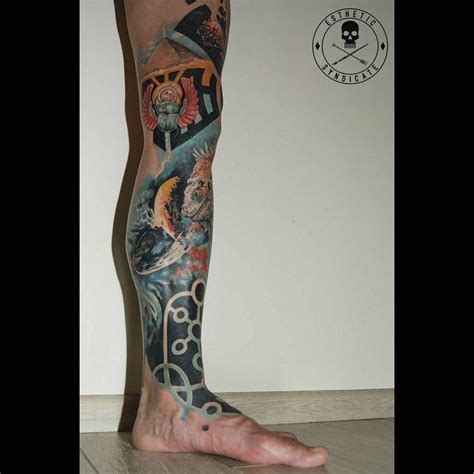 leg sleeve tattoo  tattoo ideas gallery