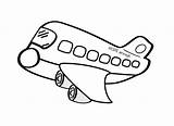 Clipart Airplane Drawing Cliparts Aeroplane Library sketch template