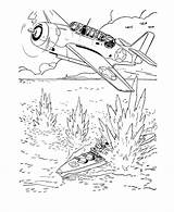 Coloring Pages Torpedo Army Military Forces Navy Air Force Ww2 Armed Drawing Bomber Printable Soldiers Colouring War Veterans Holiday Sheet sketch template