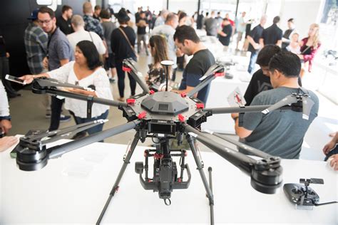 dji drone store  costa mesa opens  huge crowd orange county register