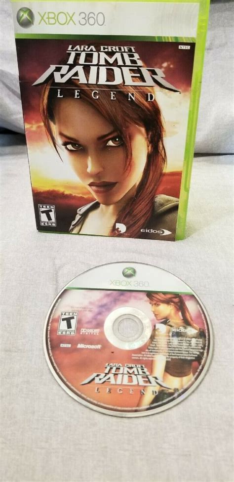 Lara Croft Tomb Raider Legend Xbox 360 2006 European Version