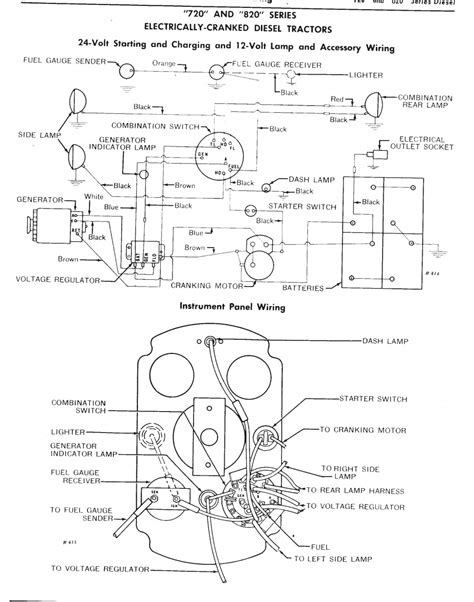 john deere     conversion wiring diagram wiring idas  stop