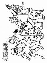 Doo Scooby Coloring Pages Villains Template sketch template