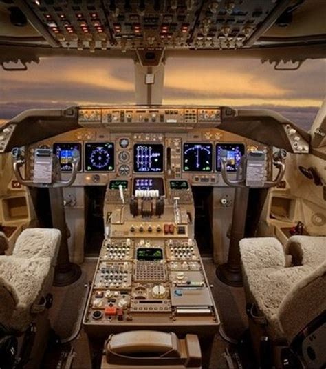 Photo Voici Le Cockpit De L Un De Ces Fabuleux Jets Privés
