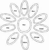 Daisy Scout Petals Scouts Helpful Troop Daisies sketch template