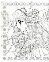 Coloring Book Pages Anime Japanese Manga Mia Shoujo Books Princess Choose Board Adults Antistress Shojo sketch template