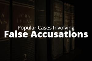 sue   false  accusations minc law