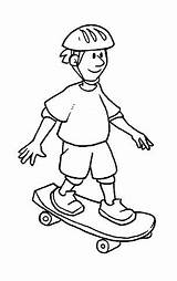 Skateboarding Skateboard Monopatines Skate Transportation sketch template