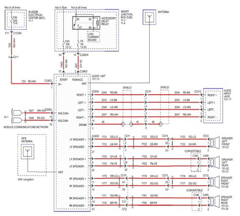 ford radio schematic diagrams