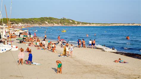 Las Salinas Beach Ibiza Island Attraction Au