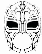 Coloring Mask Rey Mysterio Wwe Pages Wrestling Belt Drawing Luchador Printable Kids Championship Sheets Masks Belts Undertaker Party Print Birthday sketch template