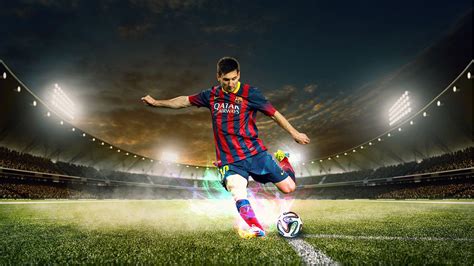 football player  hitting  ball  leg wearing red blue dress hd football wallpapers hd