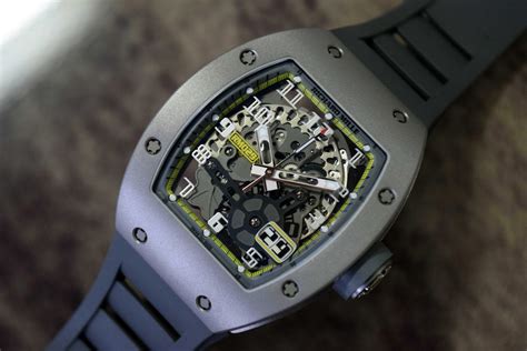 richard mille rm   grey boutique edition yellow flash monochrome watches