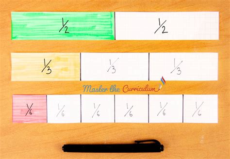 fractions  graph paper master  curriculum