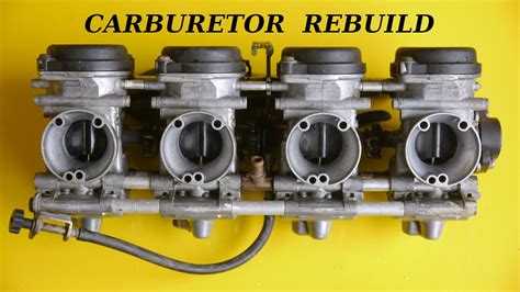 clean rebuild  carburettor youtube