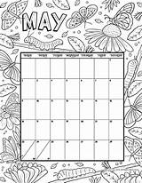 Calendar Woojr Calender Woo Colouring sketch template