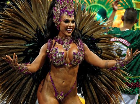 Rio Carnival Bursts With Colour In Brazilian Coastal City Daily Mail
