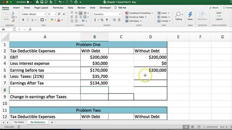 chapter  excel part ii   calculate corporate tax youtube